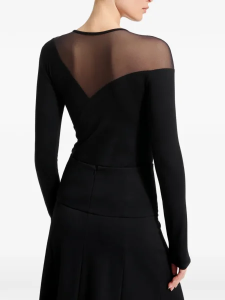 Top Marcella lung negru