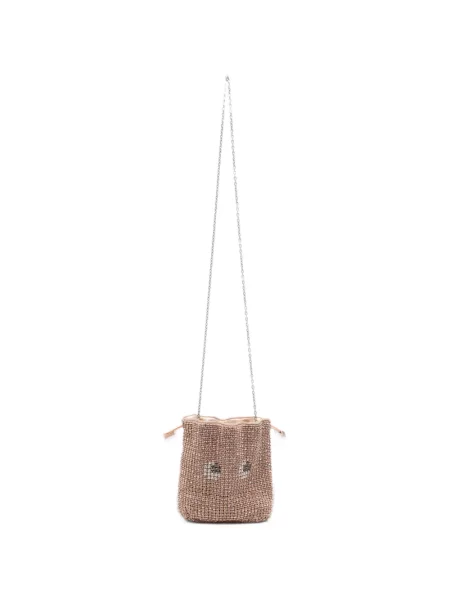 Τσάντα Anya Hindmarch με κορδόνι ροζ