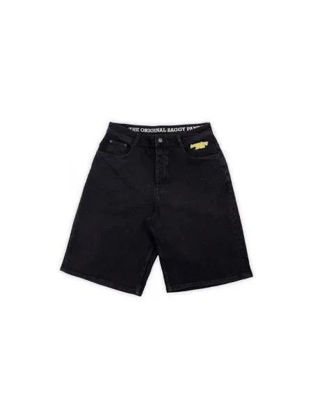 Pantaloni scurți din denim Homeboy negru