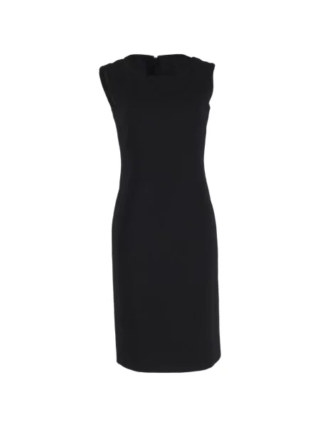 Rochie fără mâneci Max Mara fără mâneci de costum negru