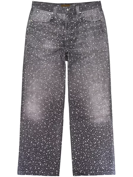 Дънки straight leg Birth Of Royal Child черно