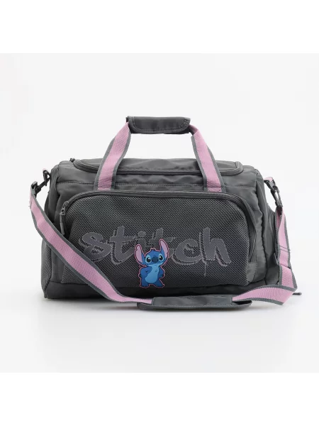 Reserved Lilo és Stitch sporttáska sötétszürke