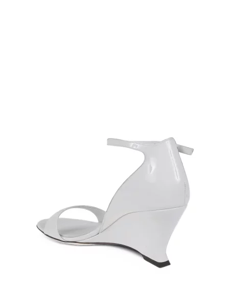 Με τιράντες σανδάλια Ferragamo λευκό