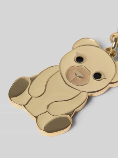Zawieszka z karabińczykiem model HASHTAG BEAR' Furla biała