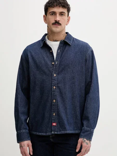 Dickies košulja za muškarce traper plava