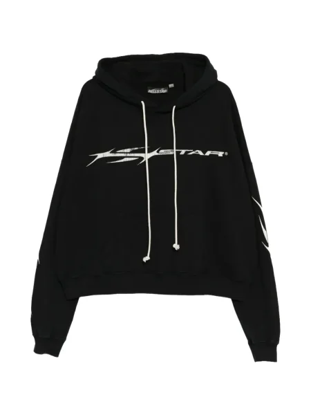 Mikina s kapucí Hellstar černá
