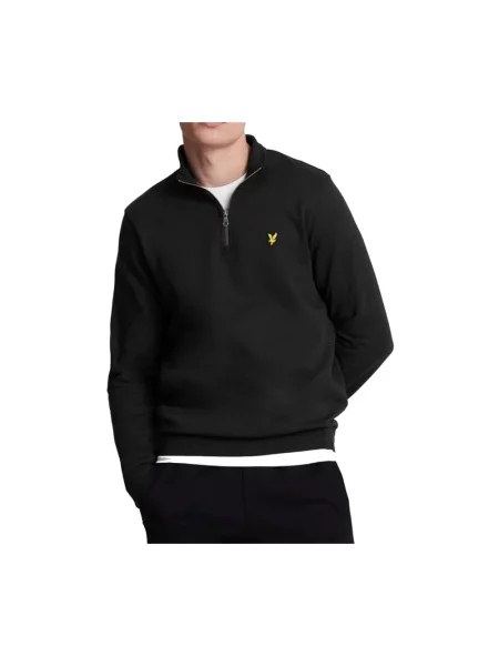 Bluza rozpinana Lyle & Scott czarna