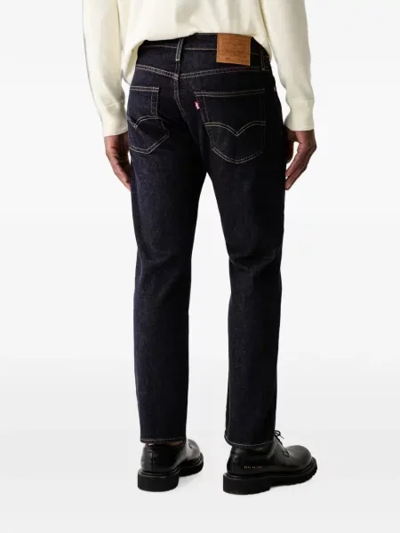 Decupat pantaloni Levi's® cu autograf cu talie înaltă alb