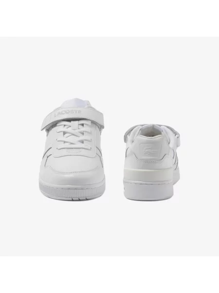 Кроссовки Lacoste на липучках белые