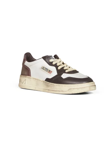 AUTRY Sup Vint sneakersy skórzane białe