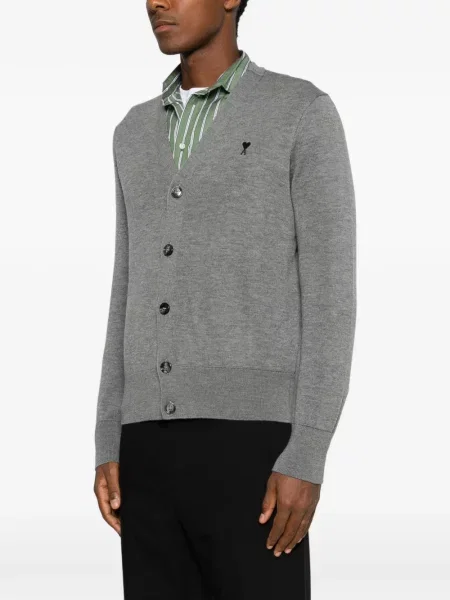Cardigan Ami Paris gri
