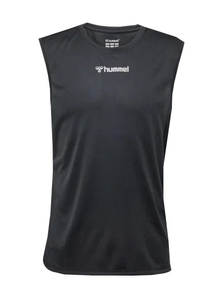 Hummel Tricou funcțional RUN SINGLET gri deschis negru