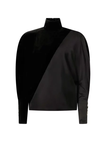 Lung top Roberto Cavalli negru