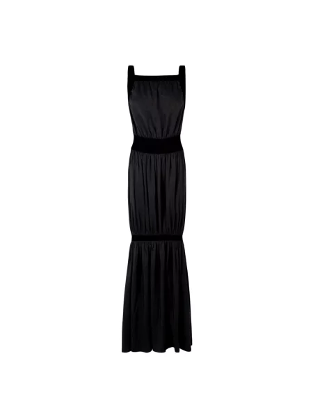 Lniana maksi sukienka maxi Cortana czarna