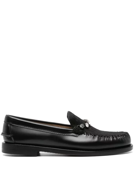 Pantofi loafer Forte_forte de cristal negru