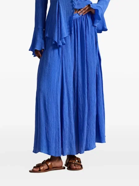 Vunena majica Polo Ralph Lauren s okruglim izrezom iznad koljena narančasta