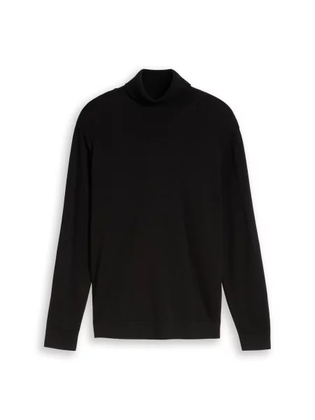 TOM TAILOR Pulover negru