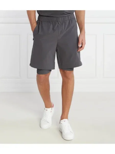 BOSS GREEN Pantaloni scurți verde