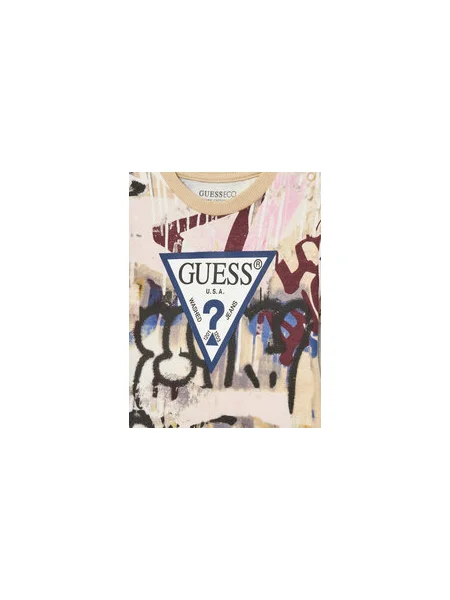 Guess Póló Színes Regular Fit