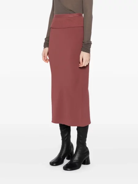 Fustă Rick Owens roșu