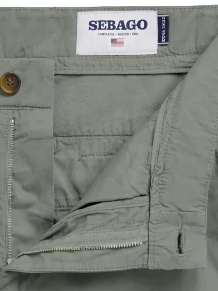 Pantaloni chino Sebago verde