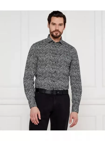 Tommy Hilfiger Cămașă FLORAL negru