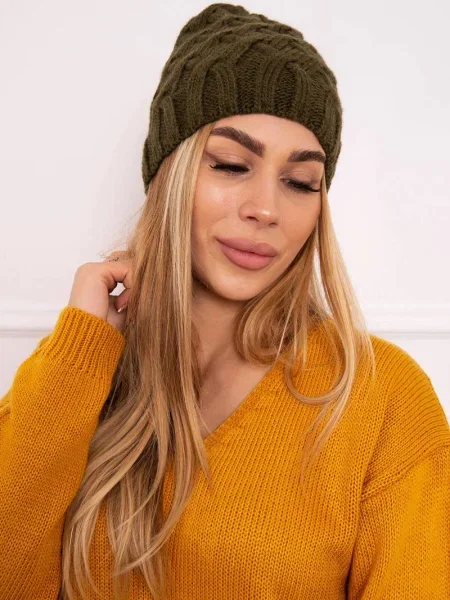 Șapcă Kesi din fleece kaki