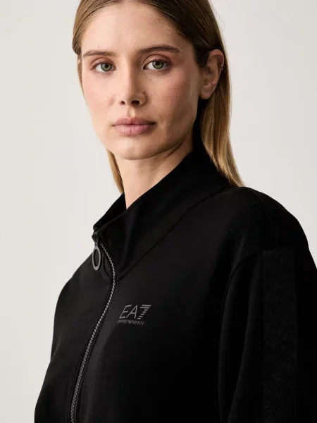Emporio Armani melegítőfelső kapucnival női fekete