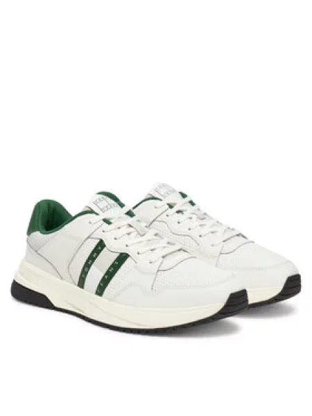Tommy Jeans Sneakersy Retrocasual Runner bílá