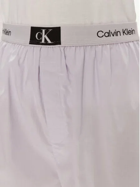 Šortky z materiálu Calvin Klein Underwear fialové