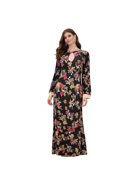 Sukienka maxi Simona Corsellini w kwiatki