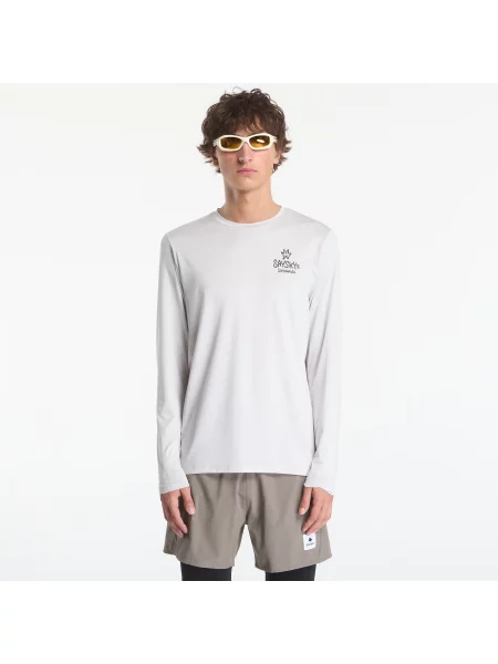 Tricou SAYSKY Statement Pace Long Sleeve Grey S gri