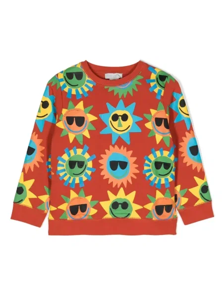 Bluza dziecięca Stella Mccartney czerwona
