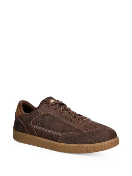 Sneakerși Sorel din piele de căprioară maro