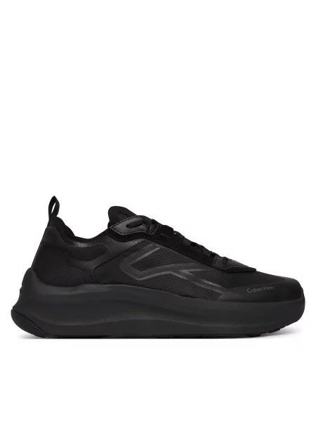 Αθλητικά Calvin Klein Chunky Run Laceup Stripe Ny μαύρο