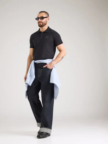 Karl Lagerfeld Tričko tmavomodrá / tmavosivá
