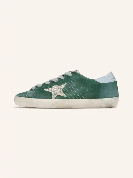 Golden Goose Sneakersy Super-Star Classic gruen