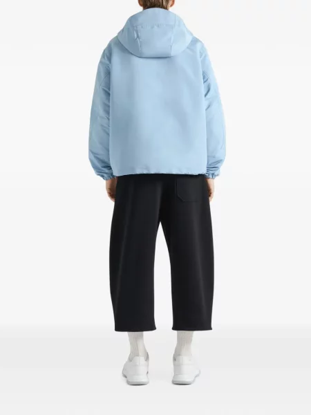 Decupat pantaloni de jogging Givenchy din fleece negru
