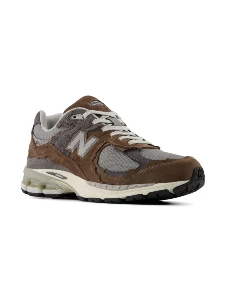 Sneakersy New Balance skórzane brązowe