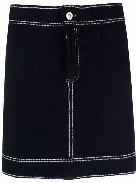 Fustă din denim Barrie albastru