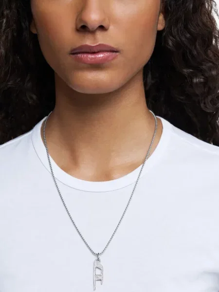 Colier Diesel de cristal gri
