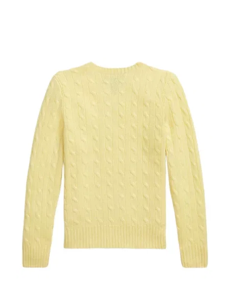 Sweter dziecięcy Polo Ralph Lauren żółty