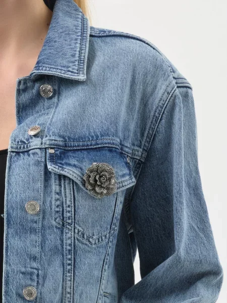 Куртка Guess блакитна