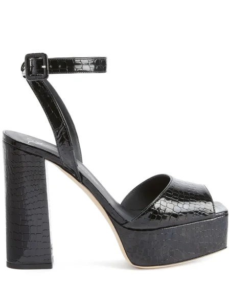 Sandale Giuseppe Zanotti din piele negru
