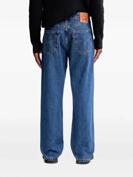 Scurt pantaloni scurți Levi's® cu broderie cu dungi alb