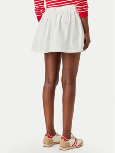 Tommy Jeans Mini sijonas balta