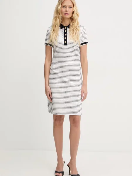 Guess sukienka z ALPHONSINE biała