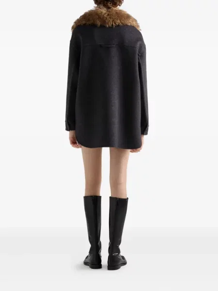 Palton Prada negru
