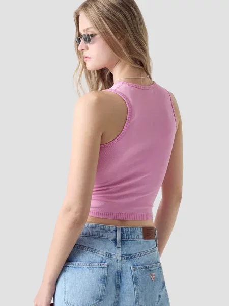 Топ Guess Jeans розовый