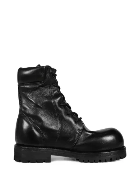 Botine Alexander Digenova cu șireturi din dantelă negru